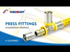 Πλωτάρισμα Pex Press Fittings 3/4 ίντσες για σωλήνες αερίου ντους