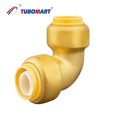 Υδραυλικά 1/2 Pex Quick Connect Fittings Lead Free Brass Push Fit Fittings Πυροσβεστήρες