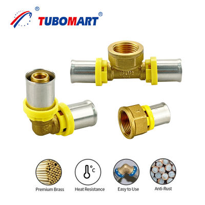 Τύπος TH Pex Press Fittings 16mm - 32mm Pex Al Pex Συνδέσεις προσαρμοσμένες
