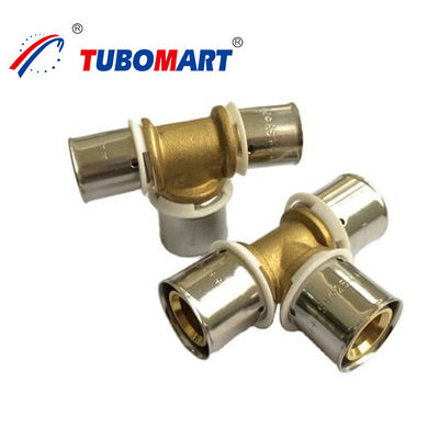 Hpn58-3 CW617N CW602N Pex Press Fittings Union Elbow Tee Pex Pipe Fittings (Εντάλματα για σωλήνες Pex)