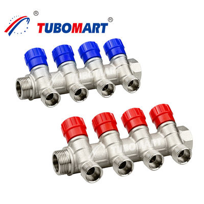 Μεταλλικό σωλήνα Pex 2 - 12 Port Water Underfloor Heating Manifold