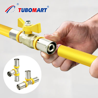 1 ιντσών Pex Press Fit συνδετήρες για απλή και ασφαλή εγκατάσταση
