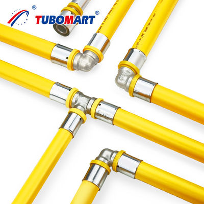 1/2 ίντσες Αδιάβροχο Pex Press Fittings Brass Pipe Press Fittings για υγιεινό εξοπλισμό