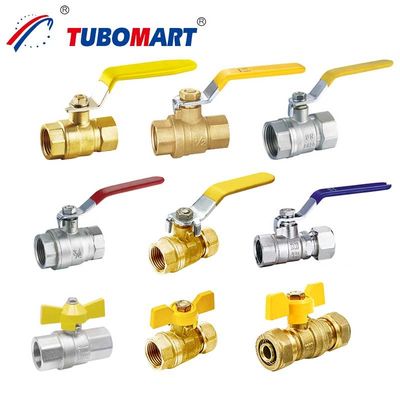 OEM Brass Gas Supply Valve Hpb58-3A Gas Brass Valve Προσαρμοσμένη