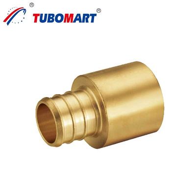 Μεταλλικό Pex Crimp Fittings 1/2 ίντσες Χωρίς μόλυβδο για συστήματα παροχής νερού