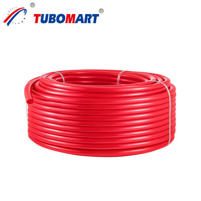 DN 16mm - 32mm Pex σωλήνα νερού Cross συνδεδεμένο πολυαιθυλένιο κόκκινο Pex σωλήνες