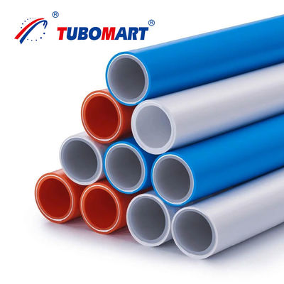 Λευκό κόκκινο μπλε PEX σωλήνα νερού DN 16mm - 32mm Cross Linked Polyethylene PEX σωλήνες