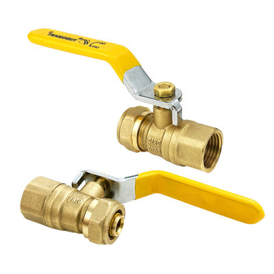 Καλής ποιότητας βαλβίδες χαλκού ISO 17484-1 & AS 417.8 NPT ή BSP νήματα βαλβίδες χαλκού για αέριο και νερό