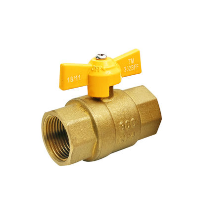 OEM Brass Ball Valve διπλό αρσενικό υλικό μπρούντζης HPB 58-3A μακρύ χειριστήριο παροχή αερίου και νερού