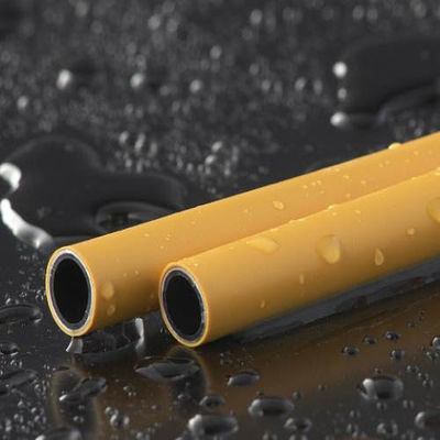 50 χρόνια εγγύηση Pex Al Pex αγωγός αερίου για αέριο ISO17484/AS4176/NSF14 πιστοποιημένο προσαρμοσμένο λευκό / πορτοκαλί / κίτρινο