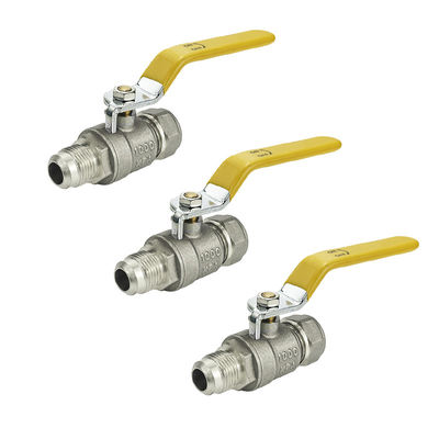 OEM SAI GLOBAL AS4617-2004 Πιστοποιημένη ζεστή πώληση βαλβίδας αερίου από χαλκό για σύστημα αερίου