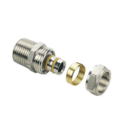 OEM Τύπος νήματος NPT/BSP Pex Press Fittings για μετρητή αερίου αρσενικός θηλυκός συνδέτης