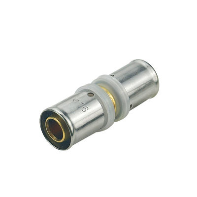 Προσαρμοσμένη υποστήριξη OEM Pex Press Fittings για Pex Al Pex σωλήνα και Pex σωλήνα φυσικό χαλκό χρώμα και προσαρμοσμένο για σύστημα θέρμανσης δαπέδου