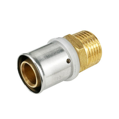 OEM PEX Tubing Compatible Pex Press Fittings Εύκολη εγκατάσταση και πιστοποιημένη OEM