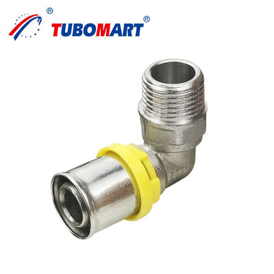 Tubomart Σύνθετο αλουμίνιο Pex Al Pex σωλήνα ορείχαλκος χαλκός πρέσα εφοδιασμού αερίου για το σύστημα GAS