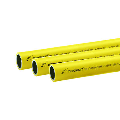 PE AL PE Πολυστρώμα Πολυαιθυλενίου Αλουμινίου Pex Al Pex Αεροσωλήνες Για Πυροδοσία Συστήματα Αερίου μήκος 100 M / Roll