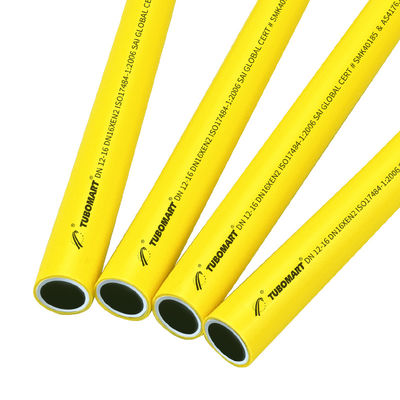Υψηλής πίεσης 16-32mm κίτρινος σωλήνας αερίου PEX-AL-PEX σωλήνας για σύστημα αερίου νερού σύνθετος σωλήνας