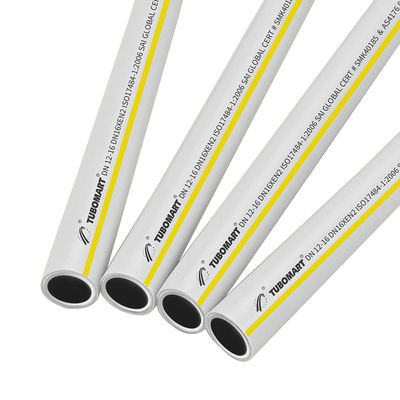 Πυλή αερίου PEX-AL-PEX ISO17484 Πολυεπίπεδης σωλήνα PAP για σύστημα θέρμανσης αερίου 16-32mm