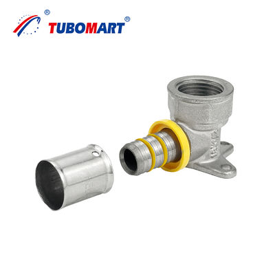 Προσαρμοσμένο μέγεθος Pex Al Pex Press Fittings Τέλεια λύση για σύστημα αερίου και νερού