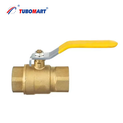 Tubomart OEM Brass Manufacture 24 έτη εμπειρίας 16mm Pap Pipe Gas Valve Brass butterfly Ball Valve με έγκριση CE